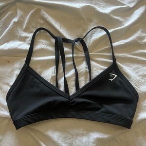 Gymshark Minimal Support Sports Bra -Black